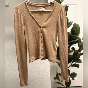 Abercrombie & Fitch SoftAF Collection Button Up Cardigan🤍